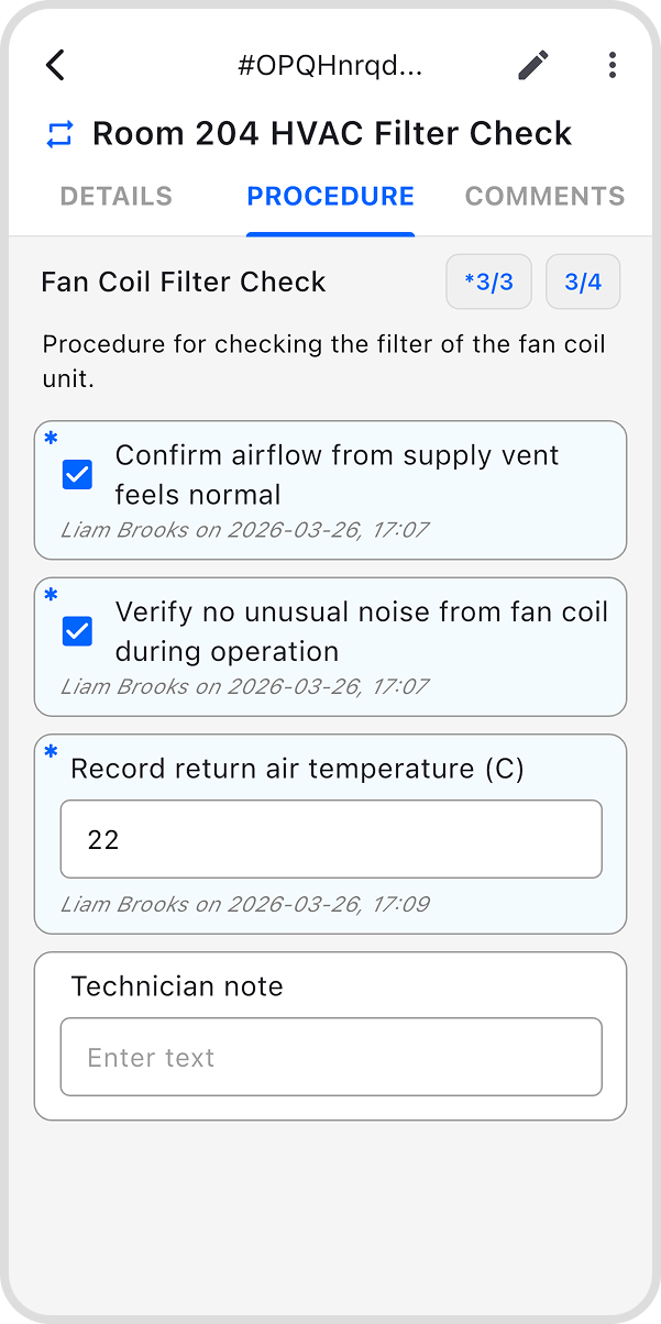 Work orders screenshot 5