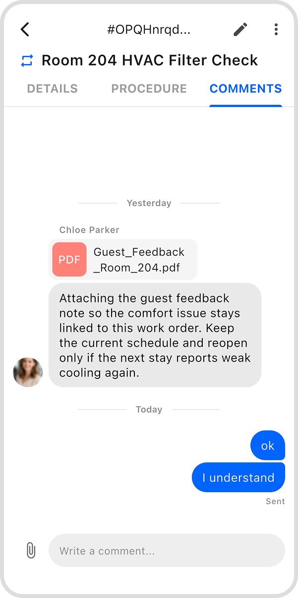 Work orders screenshot 6