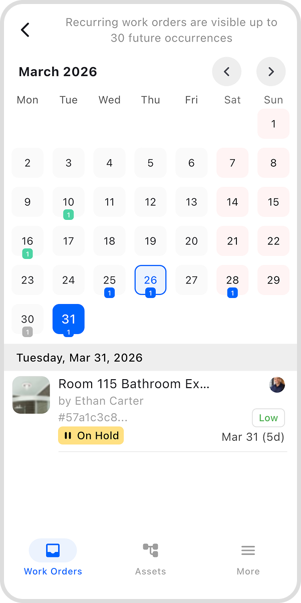 Work orders screenshot 3